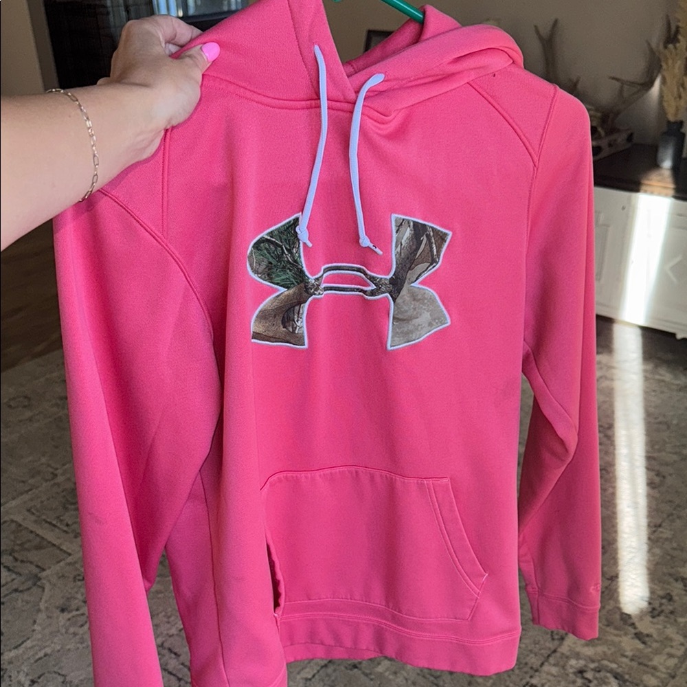 Under Armour Pink Hoodie